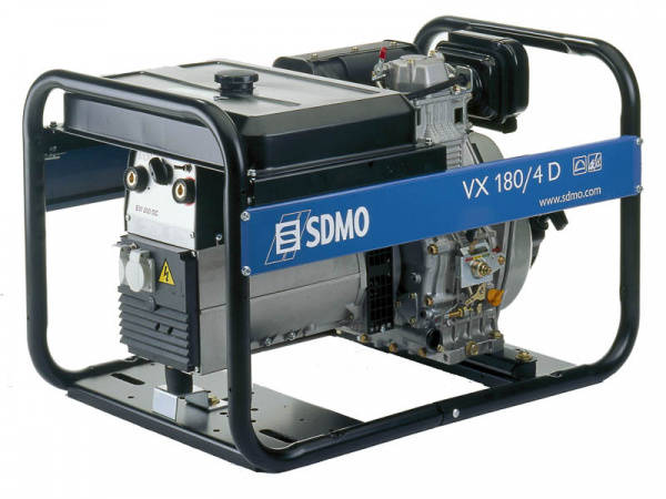 картинка Генератор SDMO для сварки переменным током до 170 А. VX 170/4l от компании Нова Механика